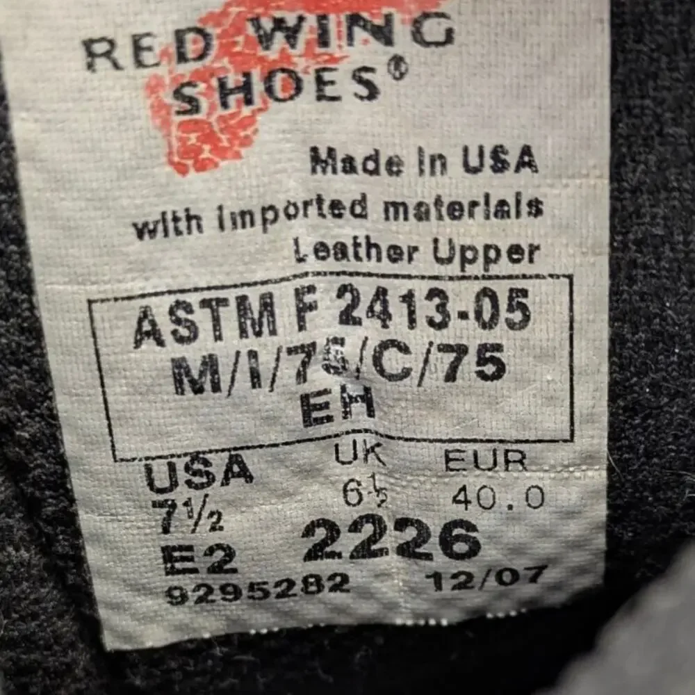 Red Wing Shoes red wing
