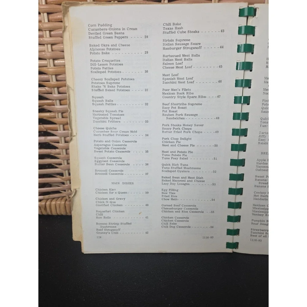 Ladies Friendship Circle Cookbook Concord, NC 1983 Vintage Local Recipe‎ Book