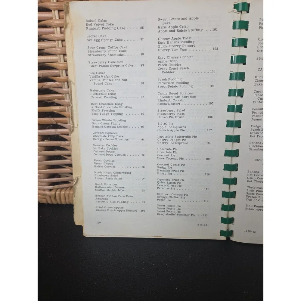 Ladies Friendship Circle Cookbook Concord, NC 1983 Vintage Local Recipe‎ Book