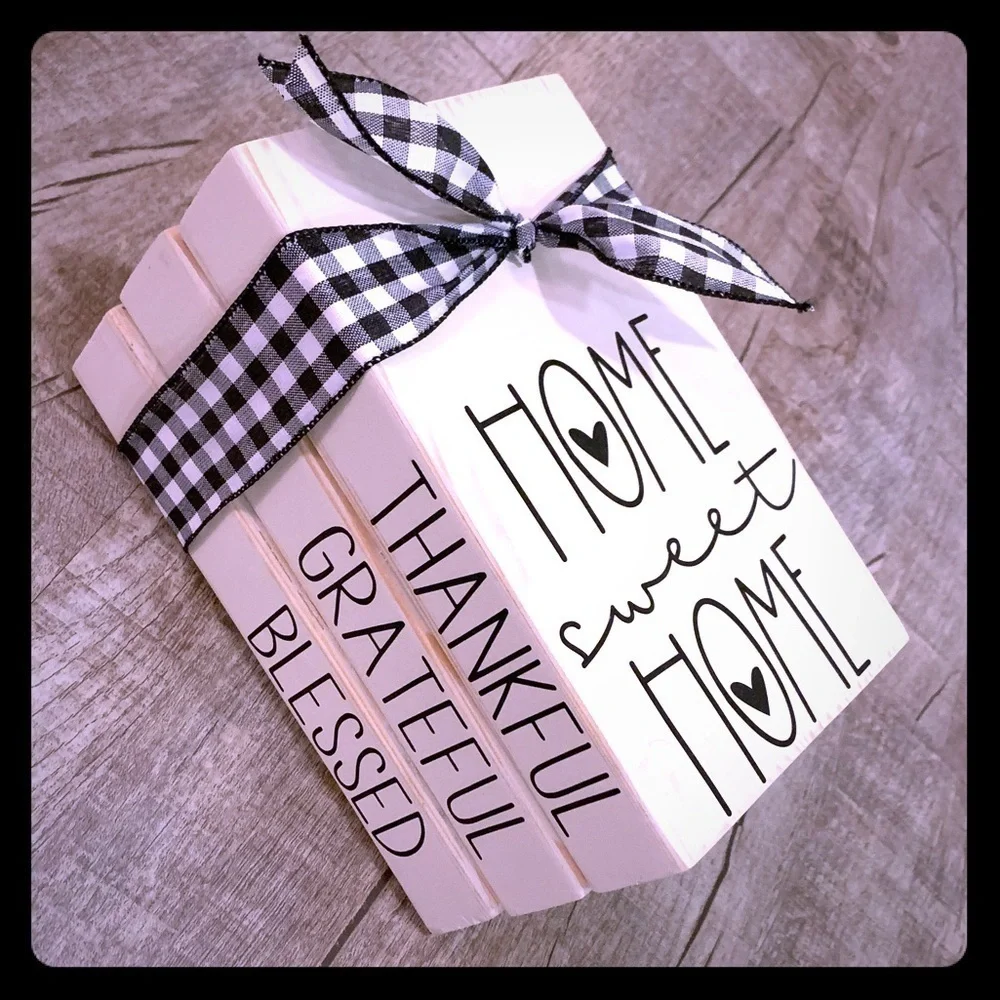 Home Sweet Home‎ Wooden Book Set