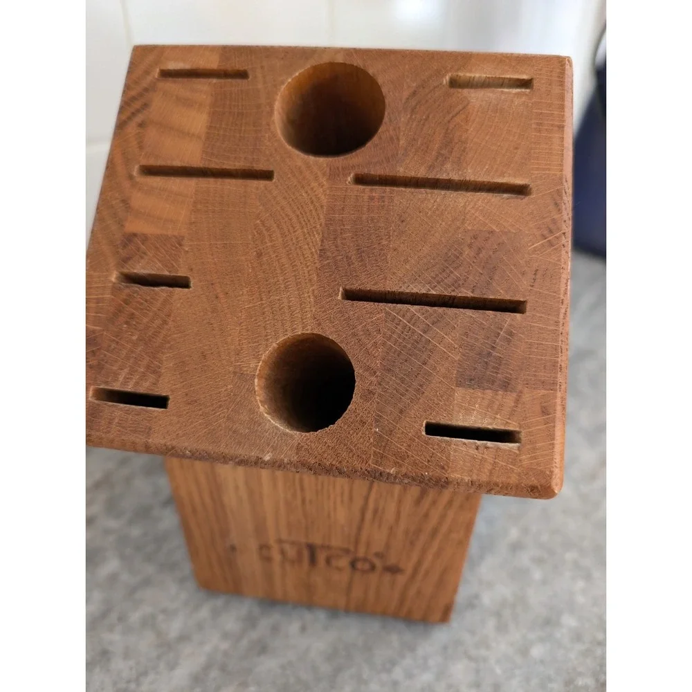 Cutco knife block