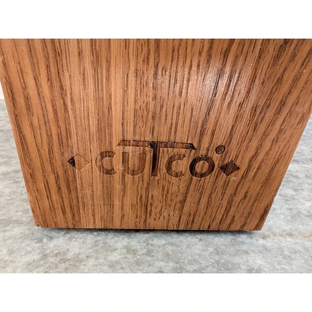 Cutco knife block