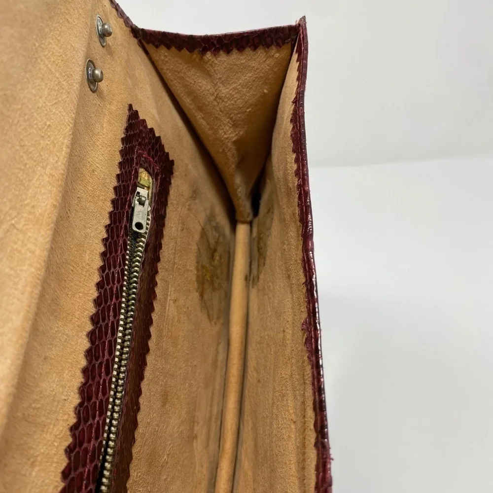 Vintage Custom Snakeskin this bag