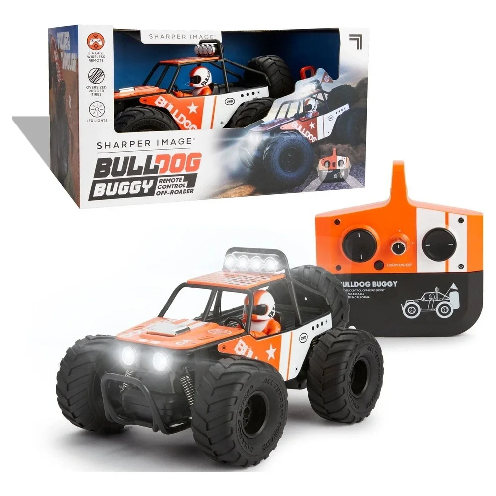 Bulldog Buggy Remote‎ RC Control Off-Roader, Wireless Sharper Image Toy Control