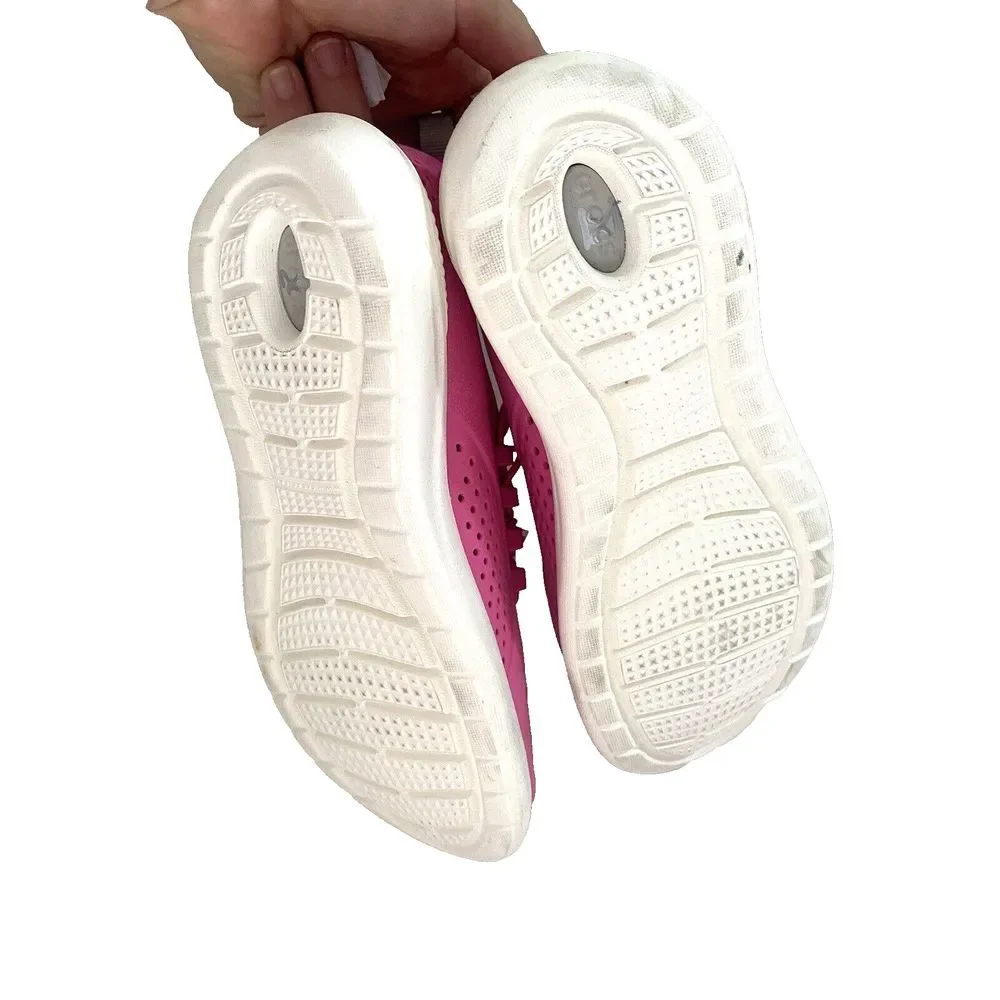Crocs Literide Pacer Sneaker Electric Pink Big Girl Youth 50 37 Junior Tags Shoe