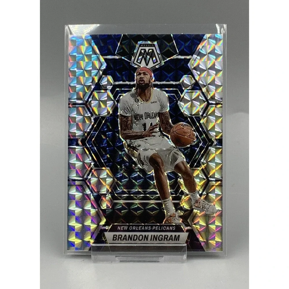 2022-23 Panini Mosaic Silver Prizm #61‎ BRANDON INGRAM New Orleans Pelicans
