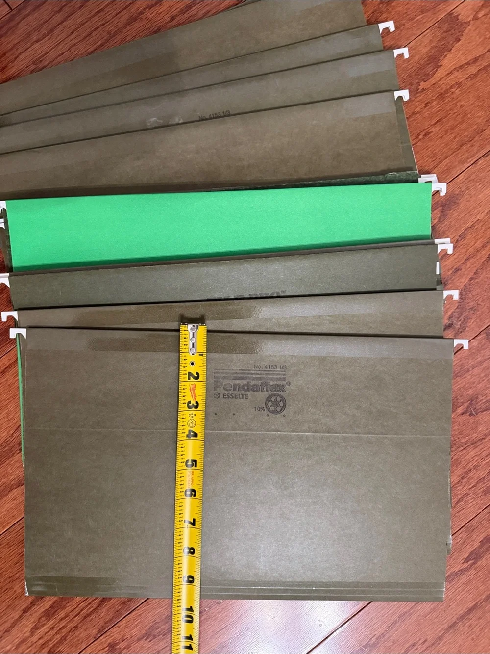 Pendaflex green legal