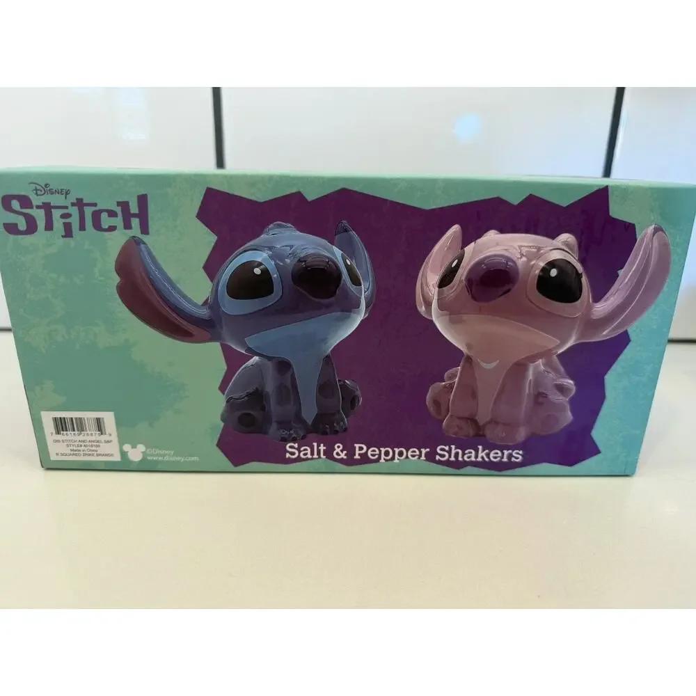 Disney Lilo & Stitch Angel Salt & Pepper Shakers NEW!!