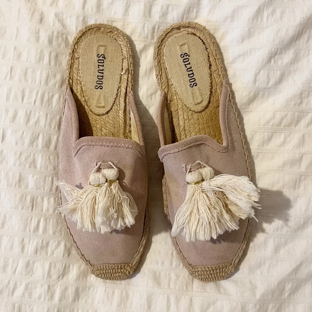Soludos suede tassel