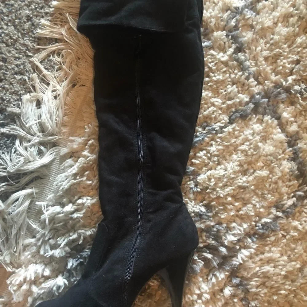 Ann Michelle over the knee high heel boots