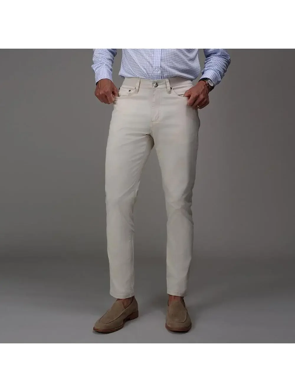 Collars & Co. NWT CEO Chino Five Pocket Cotton Stretch Pants - Size W38/L32