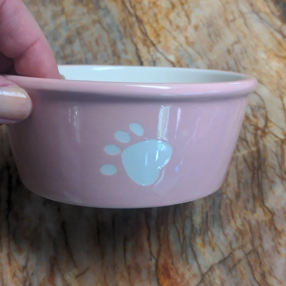 CASA VERO Cat Dog Food Bowl