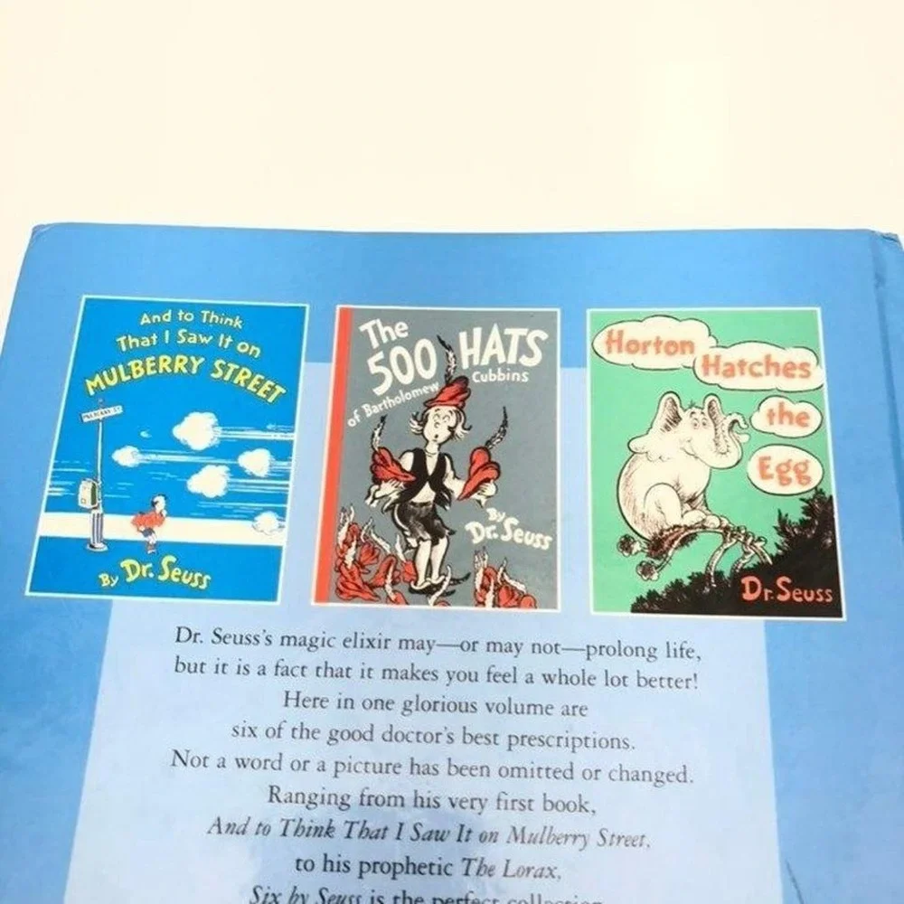 Dr. Seuss includes book