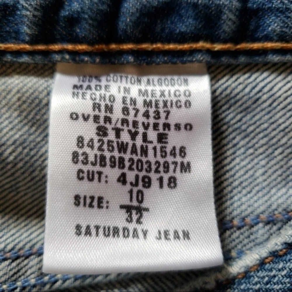 Vintage Polo Ralph Lauren High Rise Medium Wash Straight Leg Dad Jeans Size 10