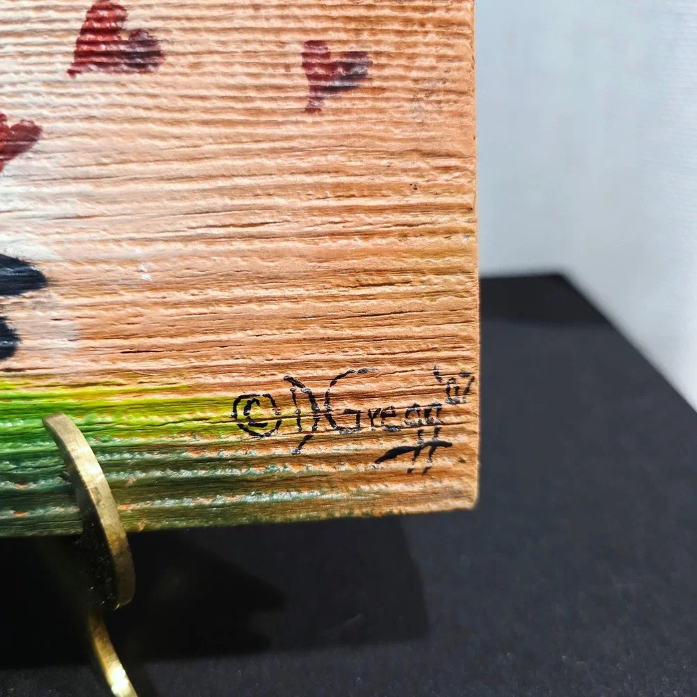 Deborah Gregg hand painted