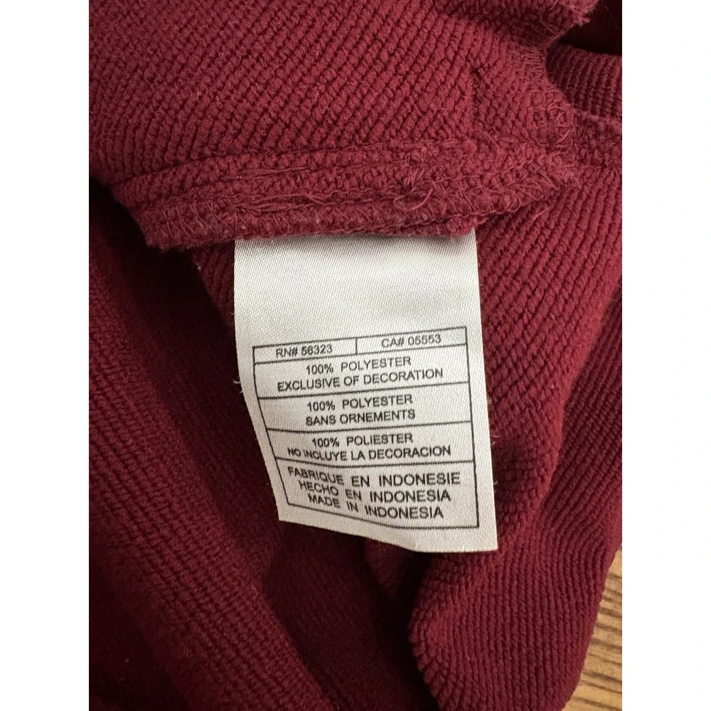 Vintage 90s Y2K Nike Team Men's Large‎ Red/White Full Zip Track Jacket