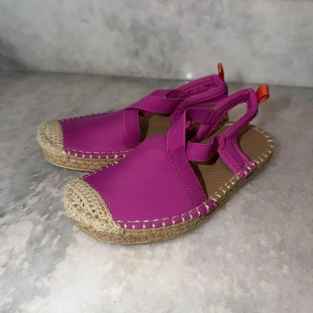 Sea Star Beachwear Kids Magenta Pink Neoprene Espadrille Water Shoes Size K9