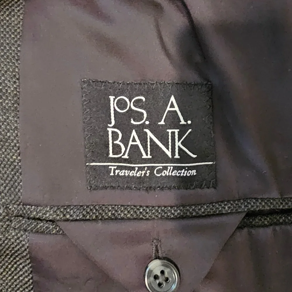 JOS A. BANK sophisticated charcoal