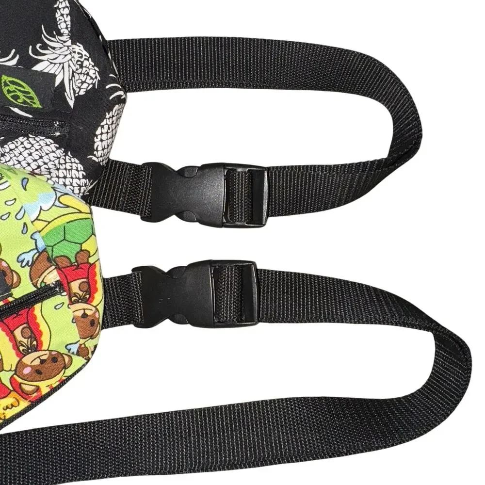 Lot‎ Of 2 Maui Island Kid Waist Bag Child Fanny Pack Vacation Tropical Hawaii