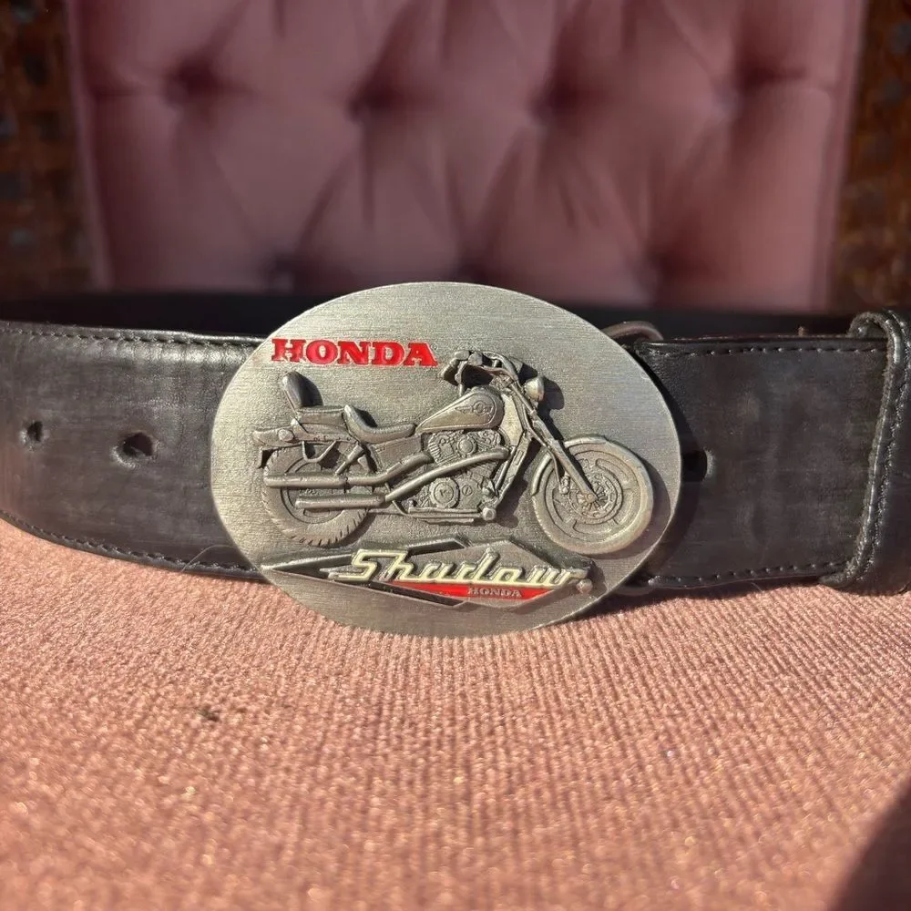 Honda Shadow 1100 Freedom Leather Belt Size 36 | Official Licensed | Made USA