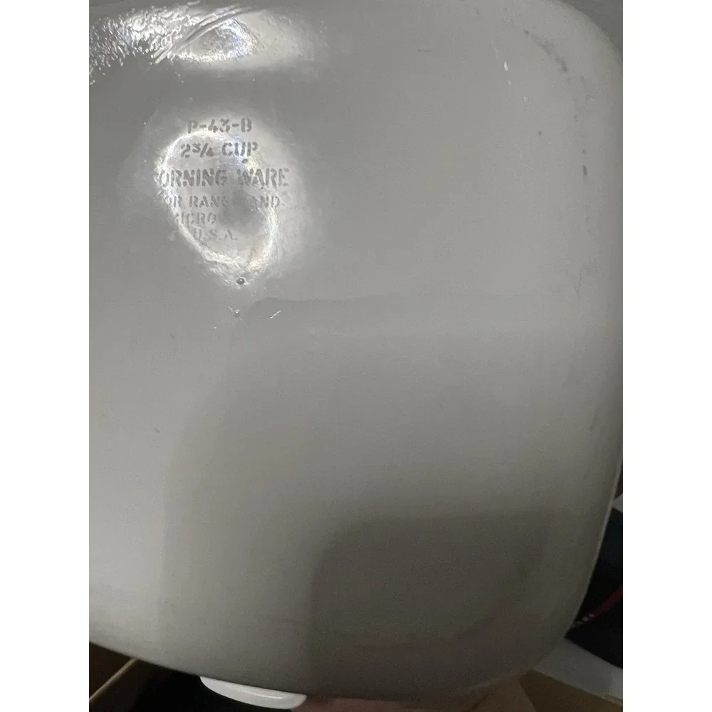 Corningware plastic lit