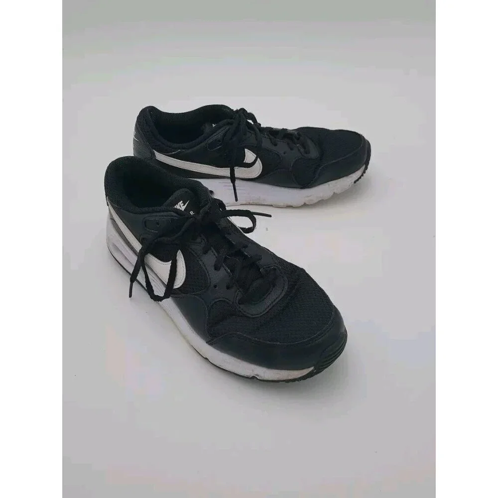 Nike Air Model CW4554-001 Sneakers Size 7.5 Youth Preowned Black Fast‎ Shipping