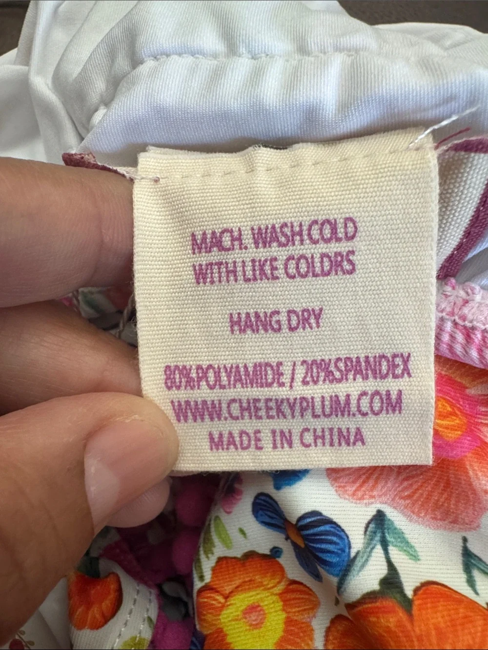 cheeky plum new tag