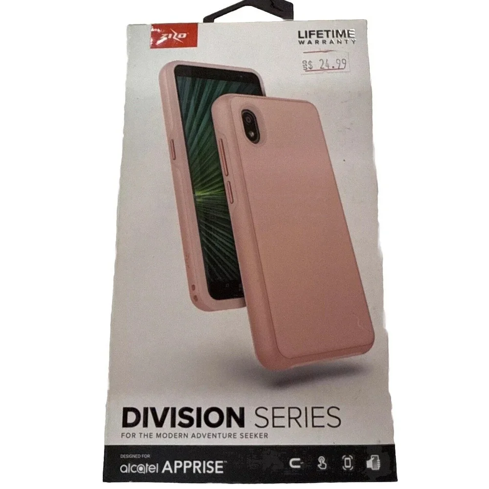 Zizo Rose Gold Alcatel Apprise‎ Division Series Phone Case