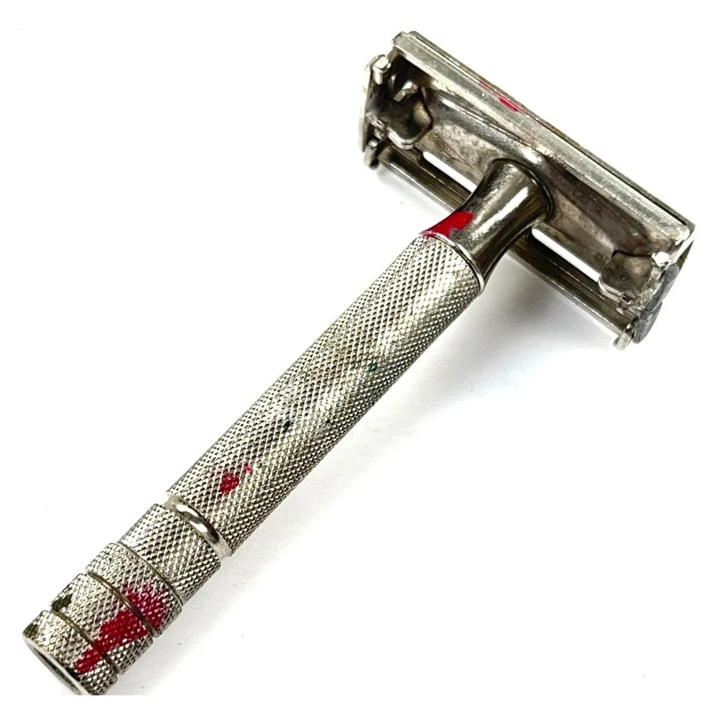 Vintage 1948-49 Gillette Super Speed DE Safety Razor (No Date Code)