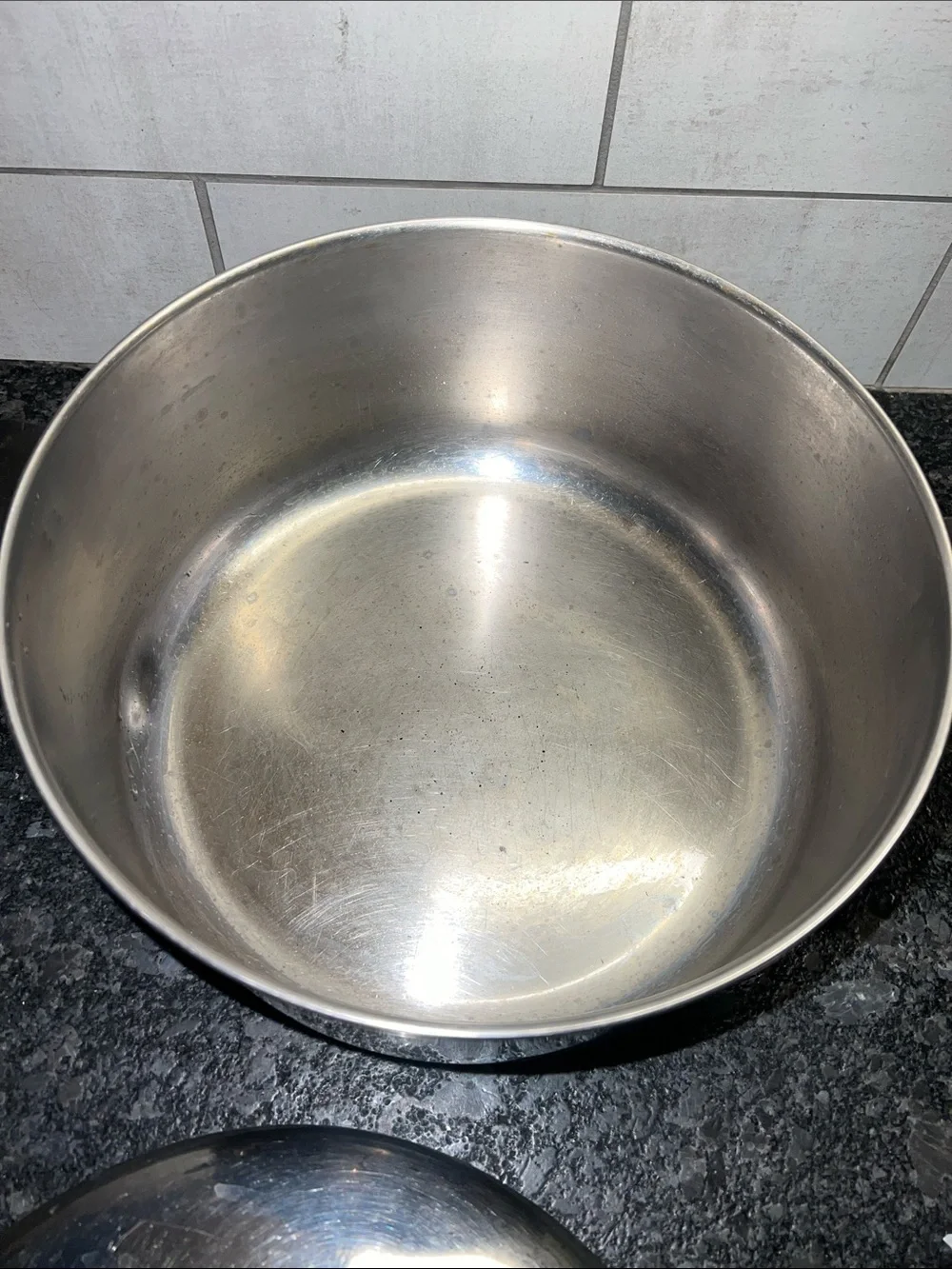 6 qt Farberware Stainless Steel Stock Pot with Lid - Exc condition