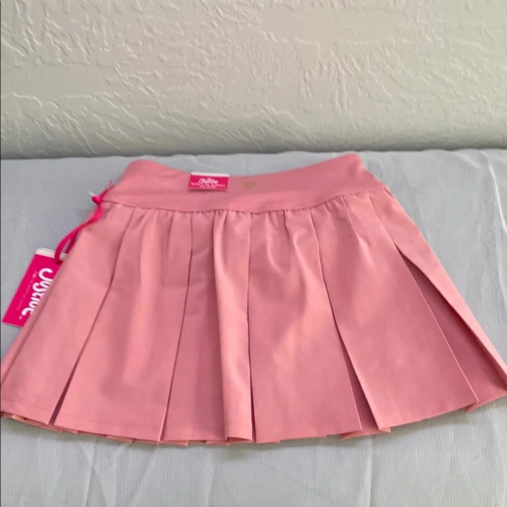 Justice pink pleated
