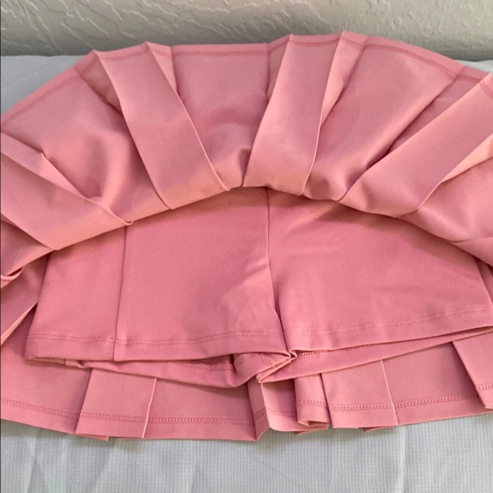 Justice pink pleated