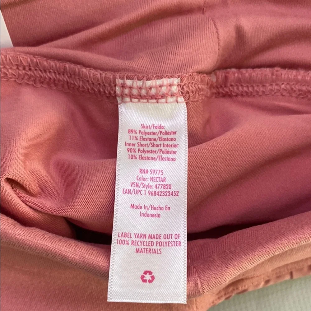 Justice pink pleated