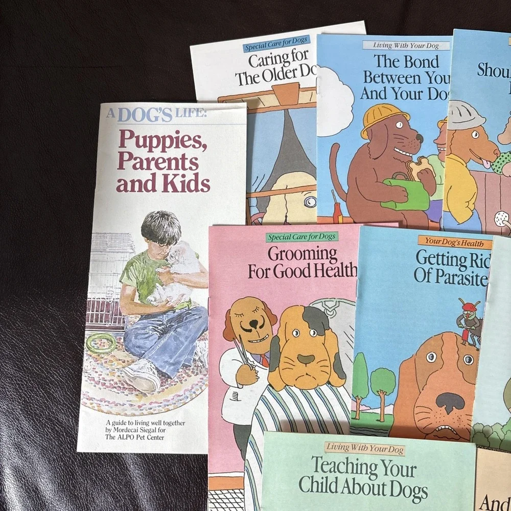 Vintage 1983/1984 Pet Information Dog‎ Pamphlets