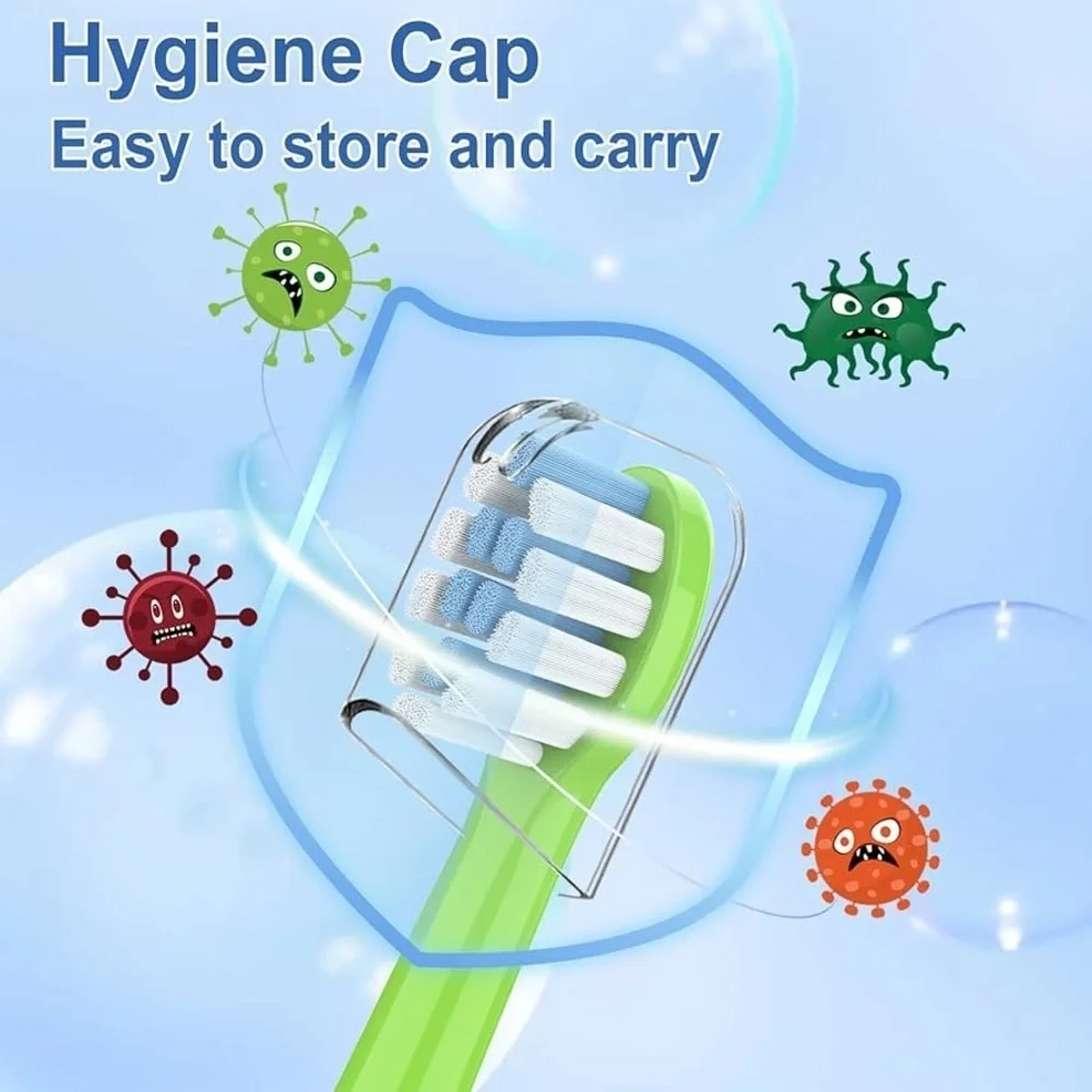 New : valuabletry  8 Pack Kids Replacement Brush Heads