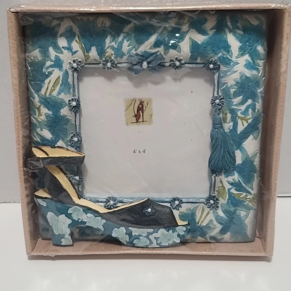 Shoe Blue‎ Picture Frame 4X4