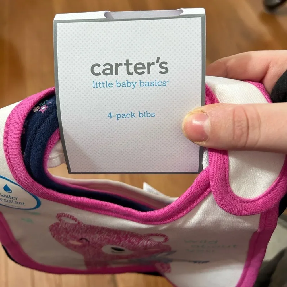 Carters includes bibs