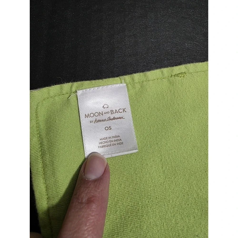 Moon and Back Hanna Andersson Burp Cloths Set Of 5 Organic Cotton Lovey Blankets