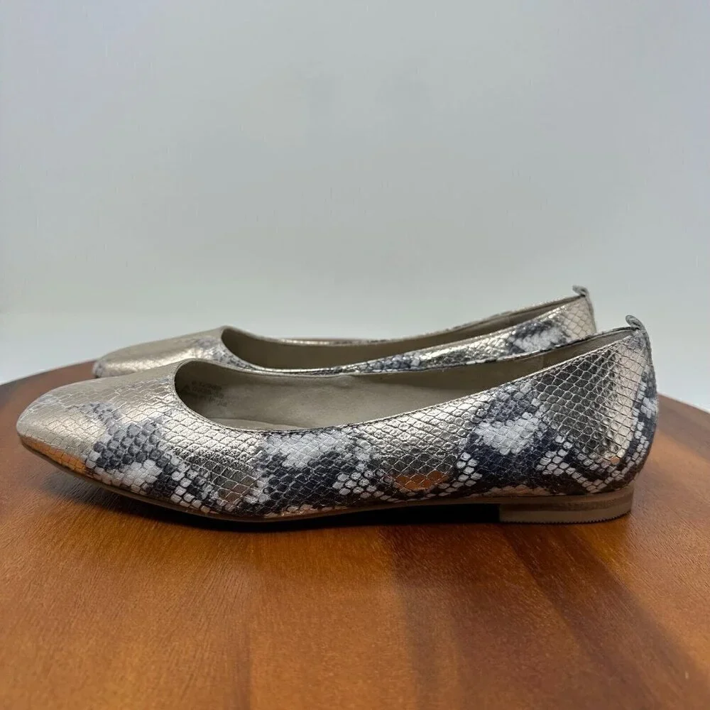 Boden olive ballerinas