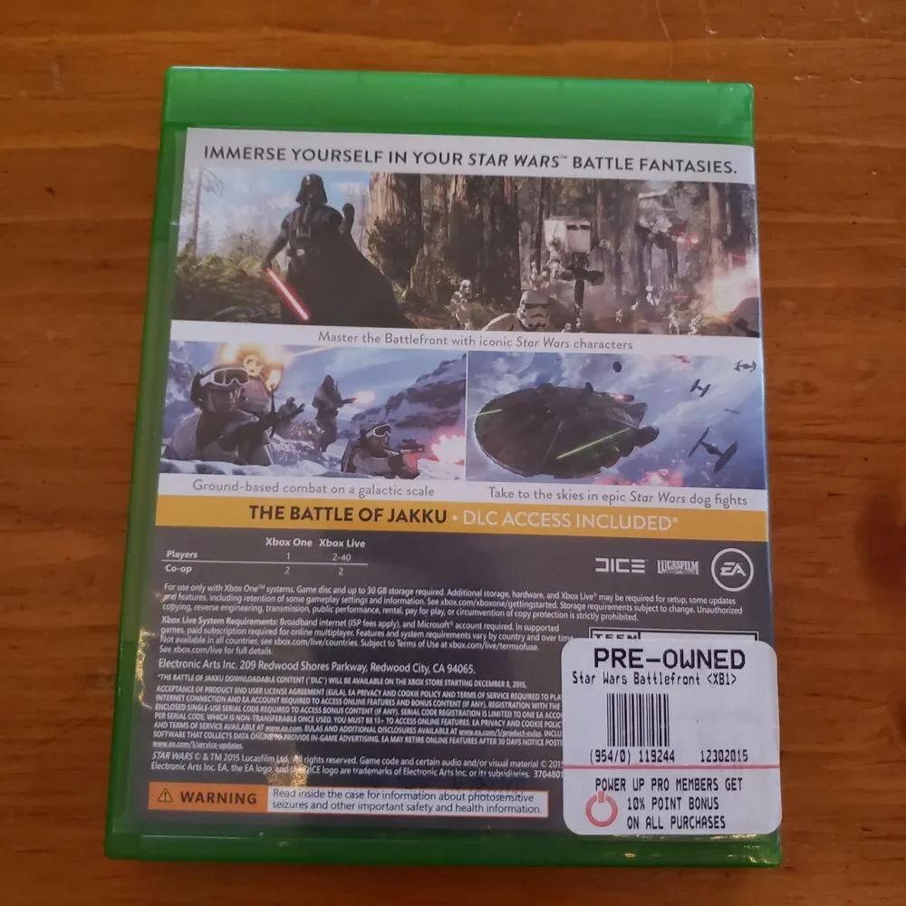 Xbox star wars