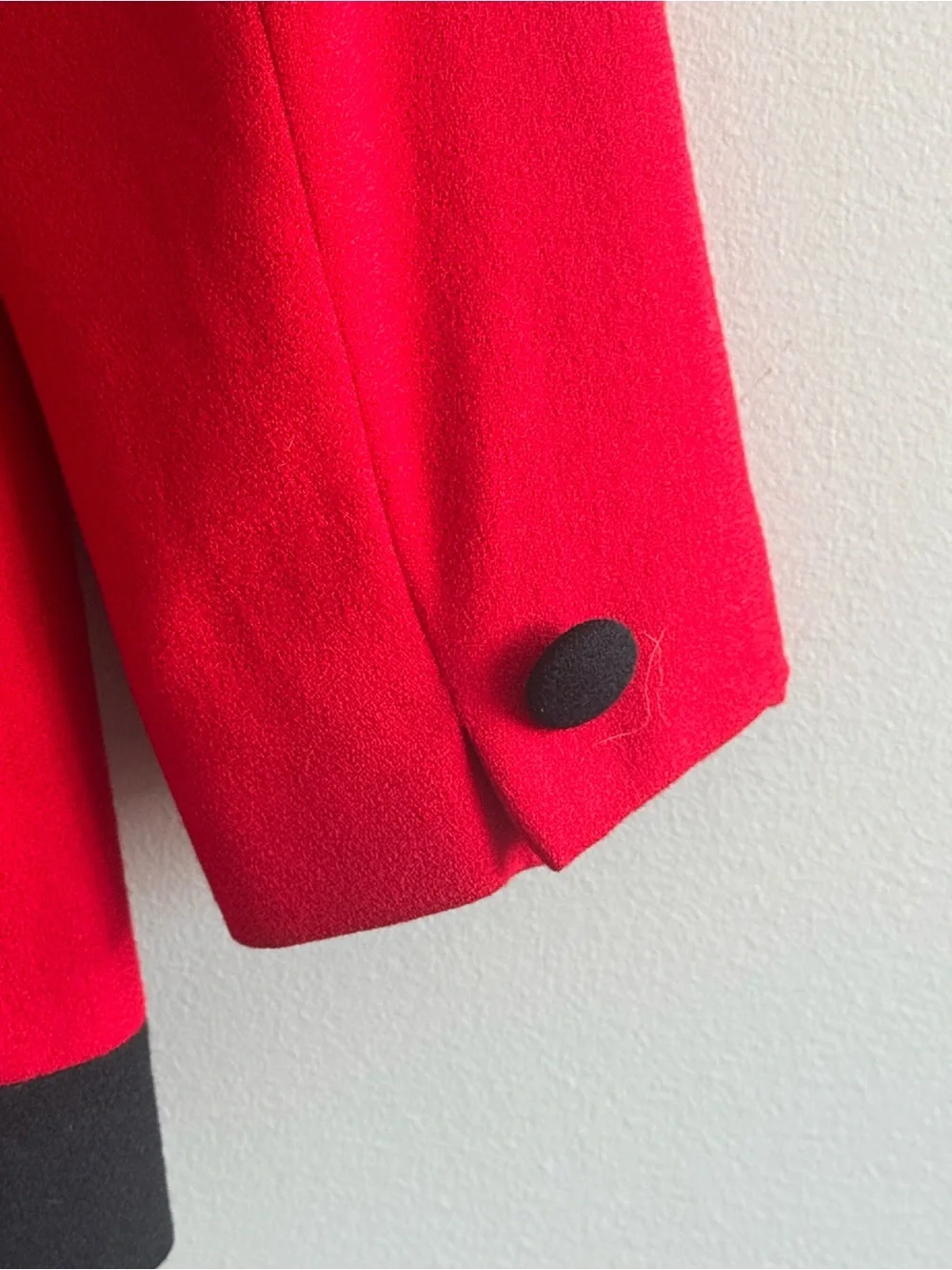 Christian Dior Vintage VTG Red Pure Wool Suit Jacket Y2K 90’s Women’s 10