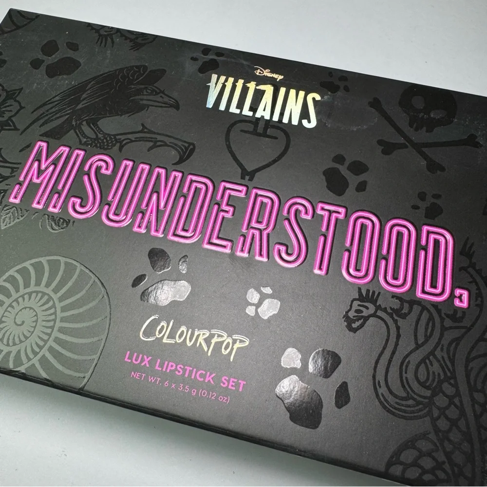 Colourpop disney villains