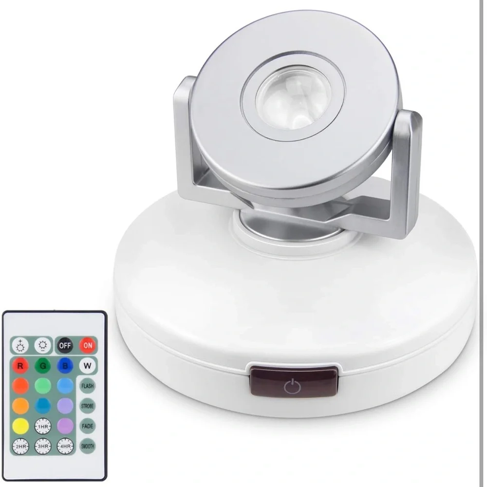 LED Spotlights Accent Light Battery Operated Dimmable‎ with Rotatable Head