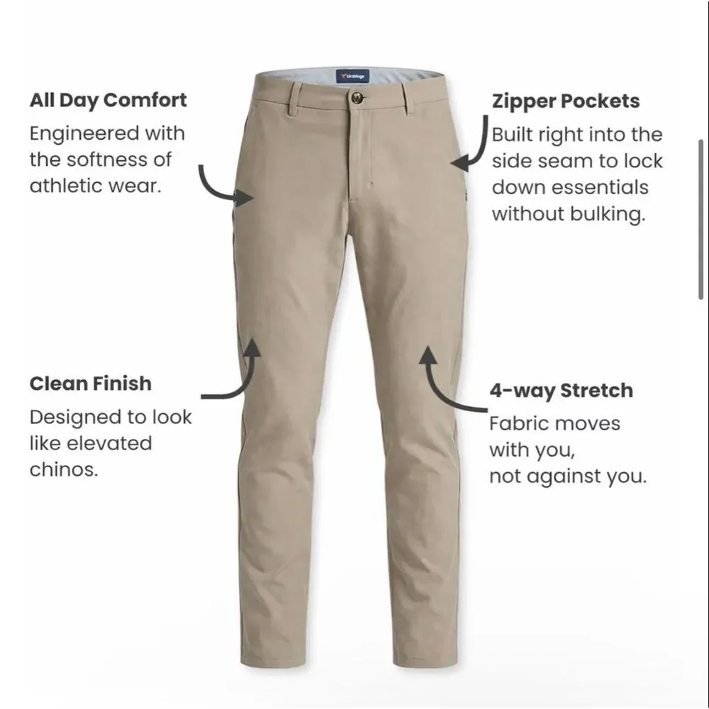 Birddogs stretch khakis
