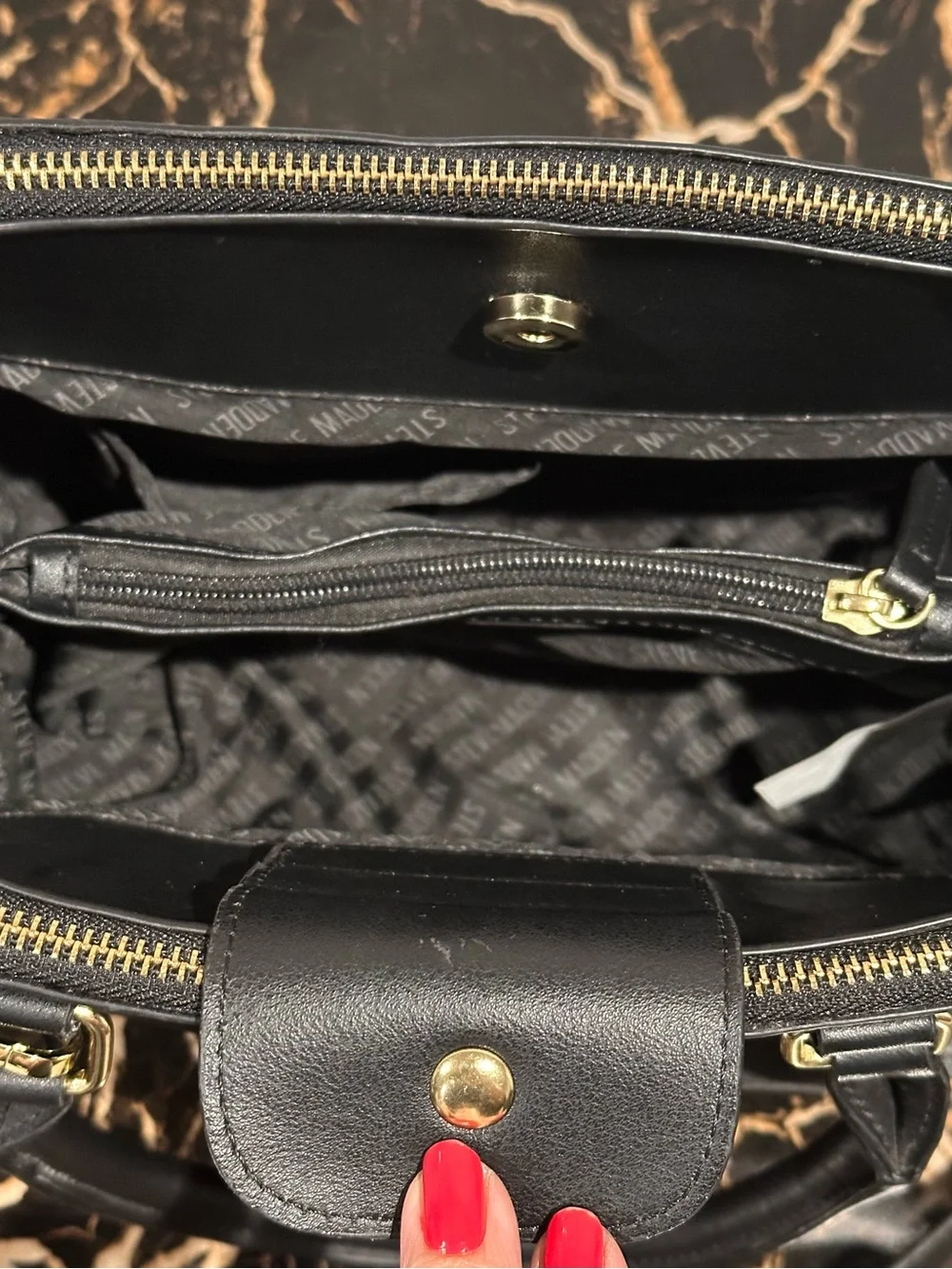 Steve Madden structured dome
