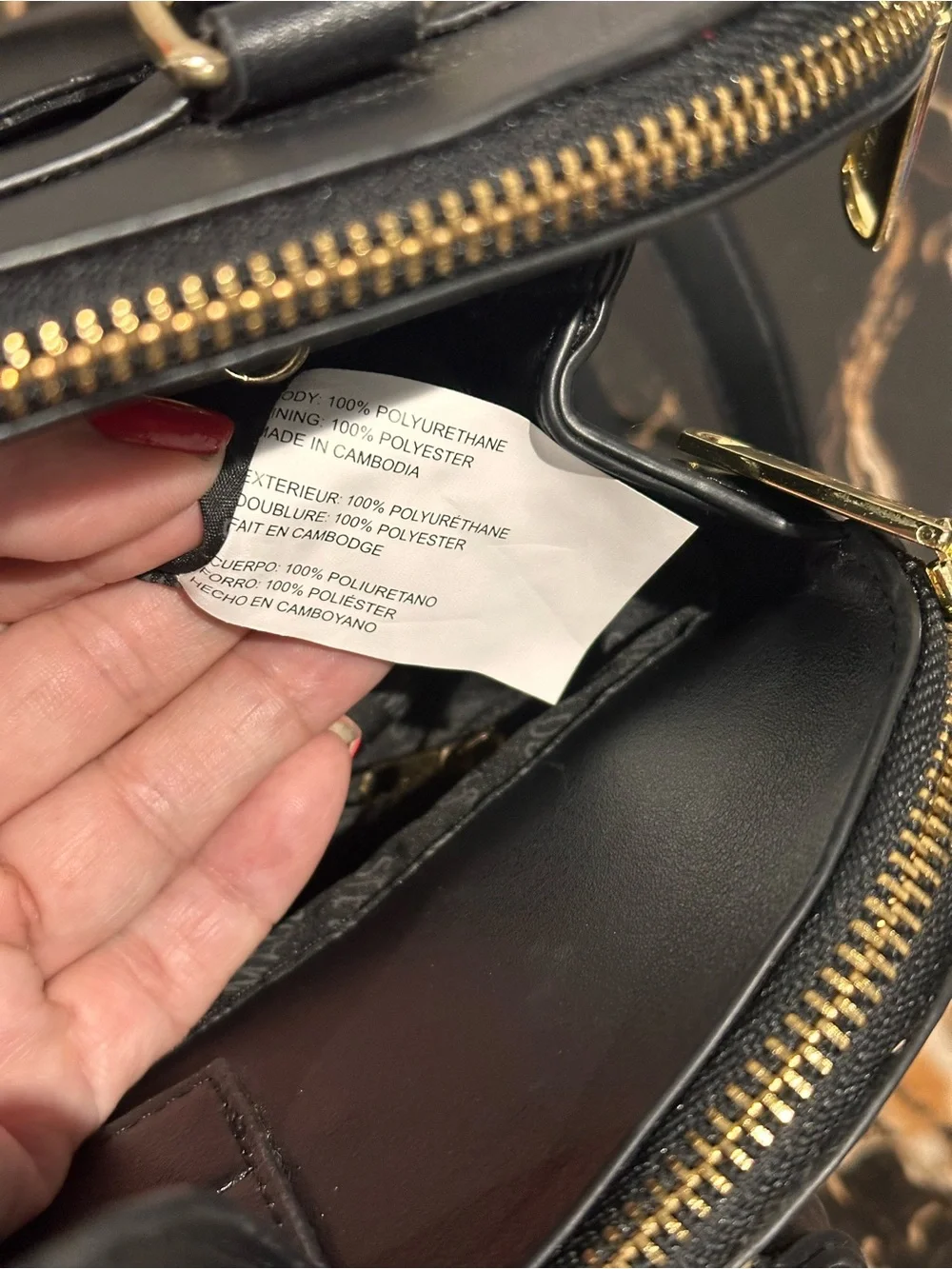 Steve Madden structured dome
