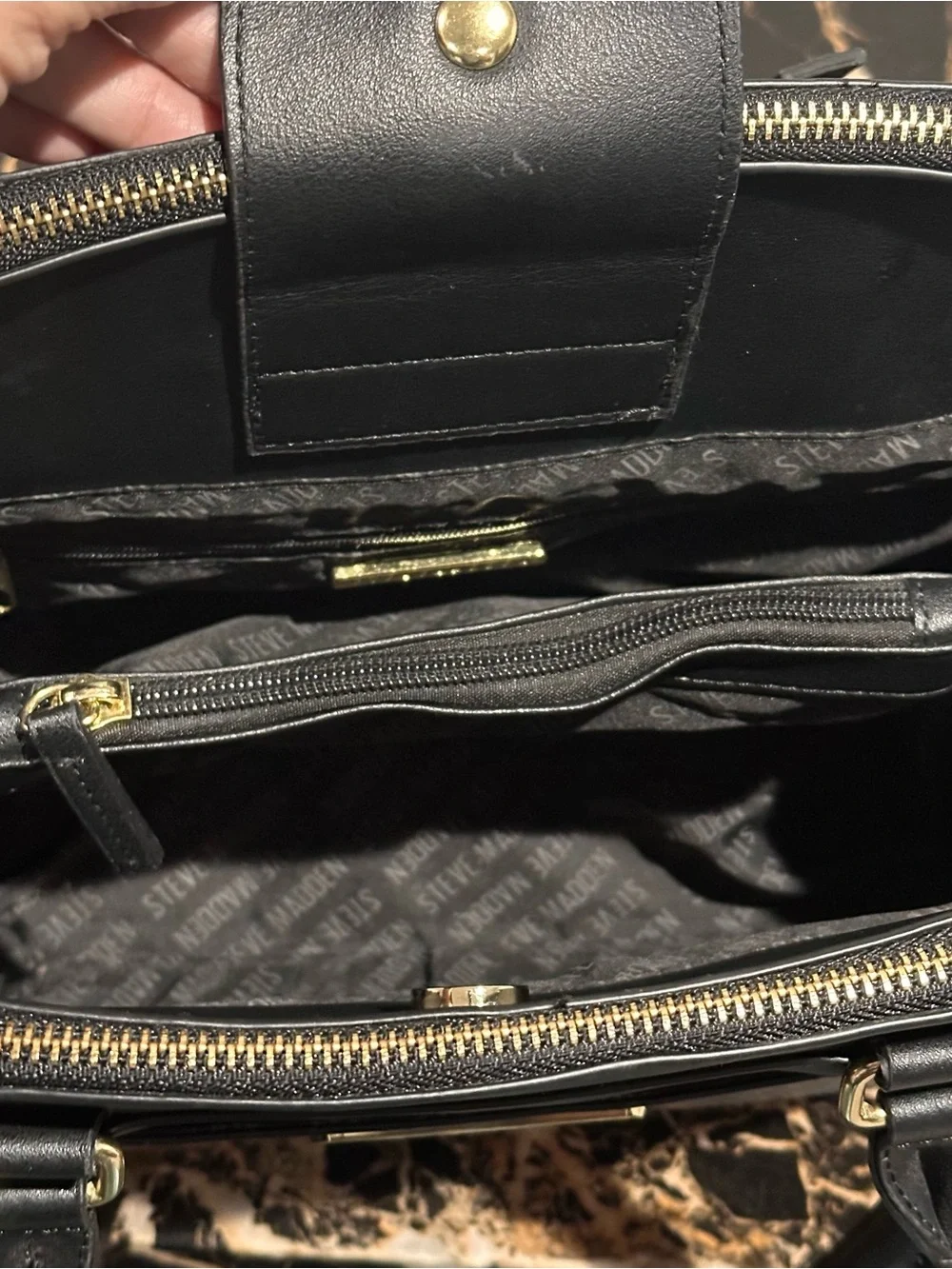 Steve Madden structured dome