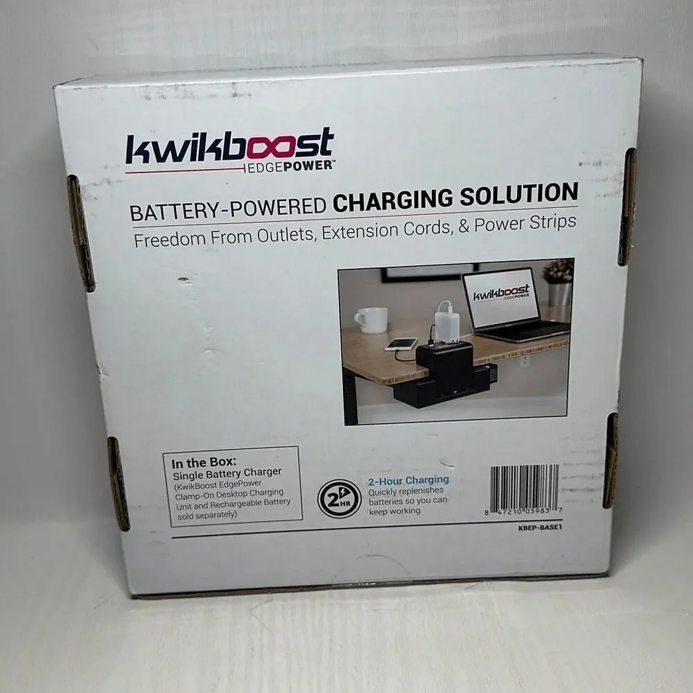 Kwikboost Edgepower Kbep-base1 Single Battery Charger‎