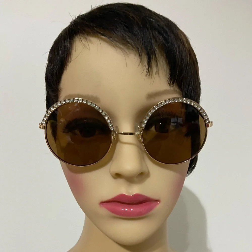 Primark round diamanté