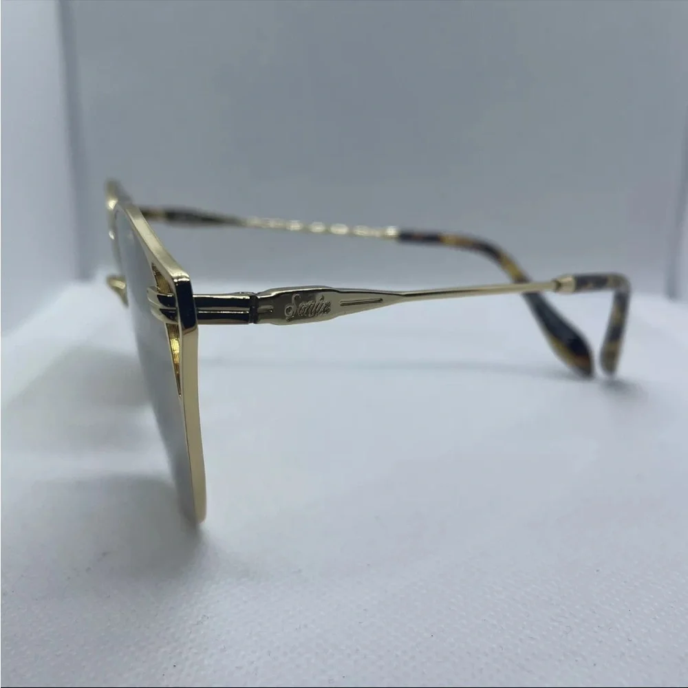 Sonia Sunglasses Ibiza Round Gold Womens